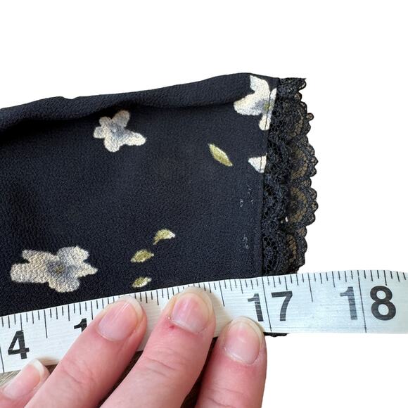 Reformation Natalia Lace Trim Midi Dress - Picture 11 of 12